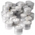 5 hour Full Case of Tealight  In Aluminum Cups White (500 pcs/cs)