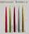 12" Metallic  Taper Candles (72 pcs/cs)  With Self-Fitted End