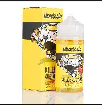 Vapetasia Strawberry Killer Kustard 100ML is a mix of strawberries and vanilla custard, reaching a perfect harmony of sweet and savory flavored e-juice.