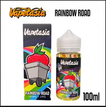 Rainbow Road mixes the signature creamy clouds, that is expected from Vapetasia’s gourmet e-liquids flavors, with the fruity blend of sweet berries and tangy citrus. With the similar taste to the multi-colored, ring-shaped, sweetened fruit breakfast cereal in vapor form, this juice is sure to become an instant favorite