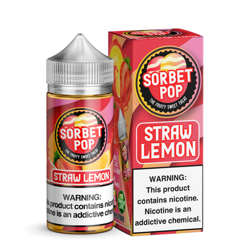 Sorbet Pop - Straw Lemon - 100mL