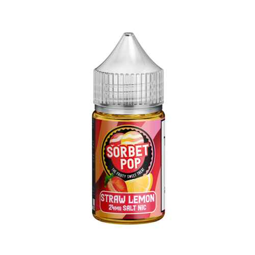 Sorbet Pop Salt - Straw Lemon - 30mL