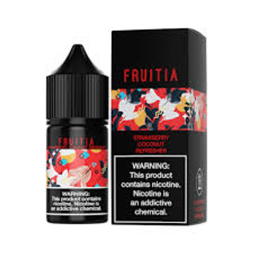 Fruitia Salt - Strawberry Coconut Refresher - 30mL