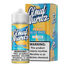 Cloud Nurdz - Peach Blue Raspberry - 100mL