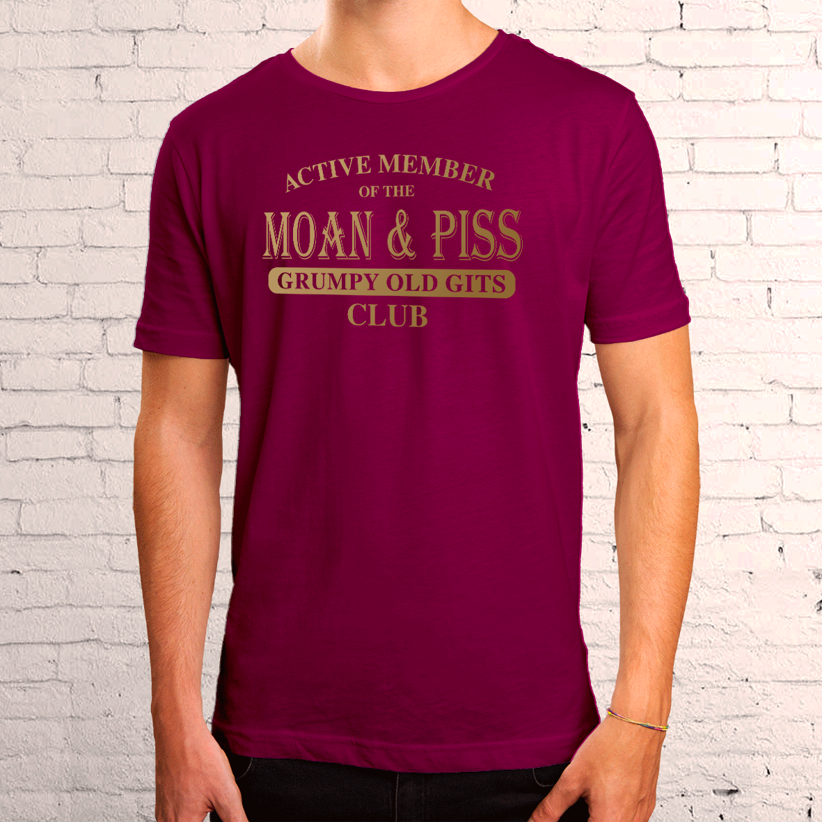 grumpy old git t shirt