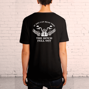 If you can read this the Bitch fell off tshirt If you can read this the Bitch fell off tshirt