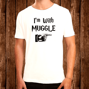 Im with muggle t-shirt Harry Potter Gift Idea Im with muggle t-shirt Harry Potter Gift Idea