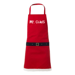 Mr Claus novelty christmas apron, funny christmas present, novelty gift, secret santa Mr Claus novelty christmas apron, funny christmas present, novelty gift, secret santa
