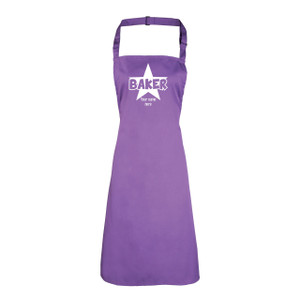 star design baker apron gift idea for christmas gift or birthday present