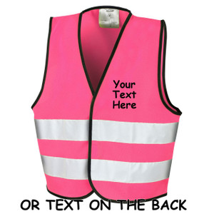 Hi Vis pink, girls, High Viz, PPE, builder, workwear, gifts for him, gift for daddy, Childrens Vest, Waistcoat, Jacket, Kids, Child, Personalised Hi Vis pink, girls, High Viz, PPE, builder, workwear, gifts for him, gift for daddy, Childrens Vest, Waistcoat, Jacket, Kids, Child, Personalised