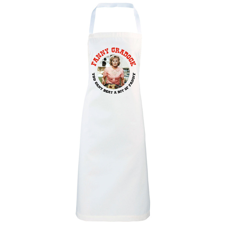 Fanny Cradock funny novelty apron gift for foodies under £15