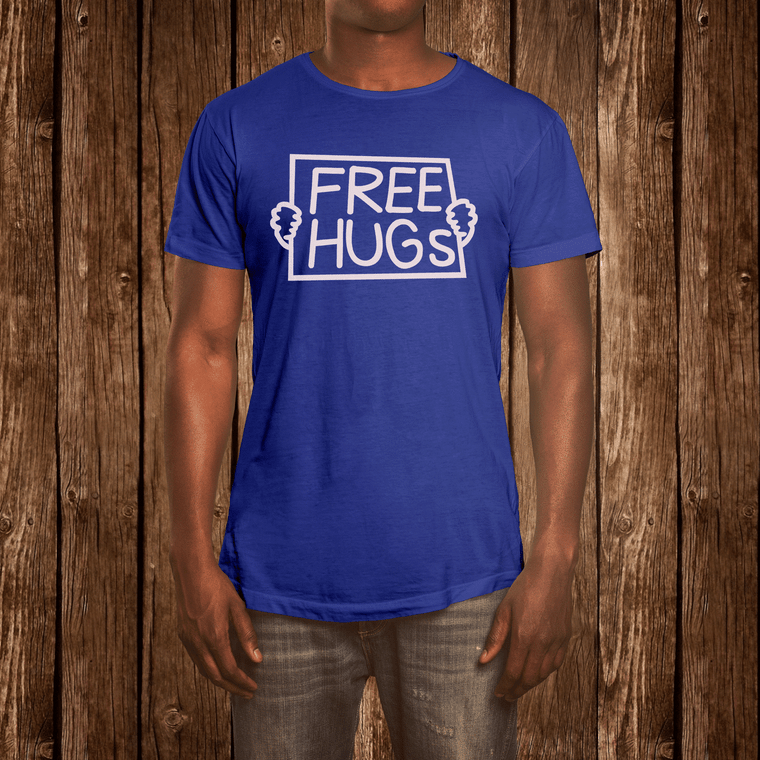 FREE HUGS tshirt perfect for music festivals, get those free hugs coming in