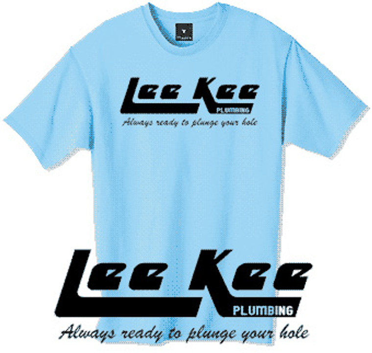 Lee Kee Plumbing tshirt