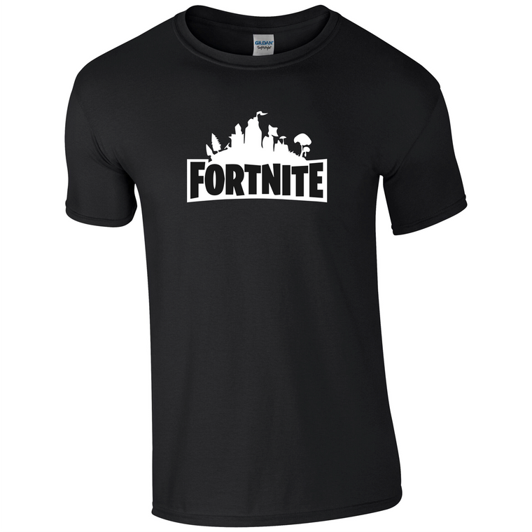 Fortnite logo gaming t-shirt
