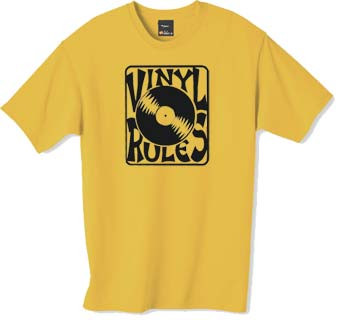 Vinyl Rules tshirt