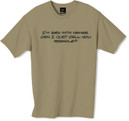 Im bad with names t shirt