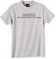If you think my attitude stinks tshirt