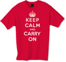 keep calm and carry on tshirt