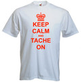 keep calm and tache on tshirt
