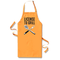 License to grill apron