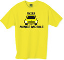 Minge mobile tshirt from the TV series the Inbetweeners.