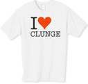 I love clunge t-shirt from the popular TV series the Inbetweeners a must have for the true fan