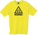 Brainiac t-shirt from the popular TV series.  This t-shirt is only available in yellow.