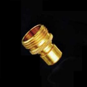 Brass Male Quick Disconnect Full-Flow - Thumbnail 3