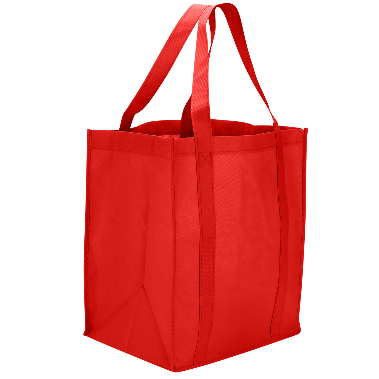 Reinforced Large Reusable Tote Bags (10 Pack) My Charity Boxes