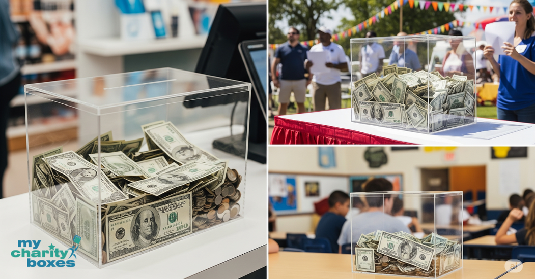 8 Top Places to Use Acrylic Donation Boxes for Maximum Fundraising Impact