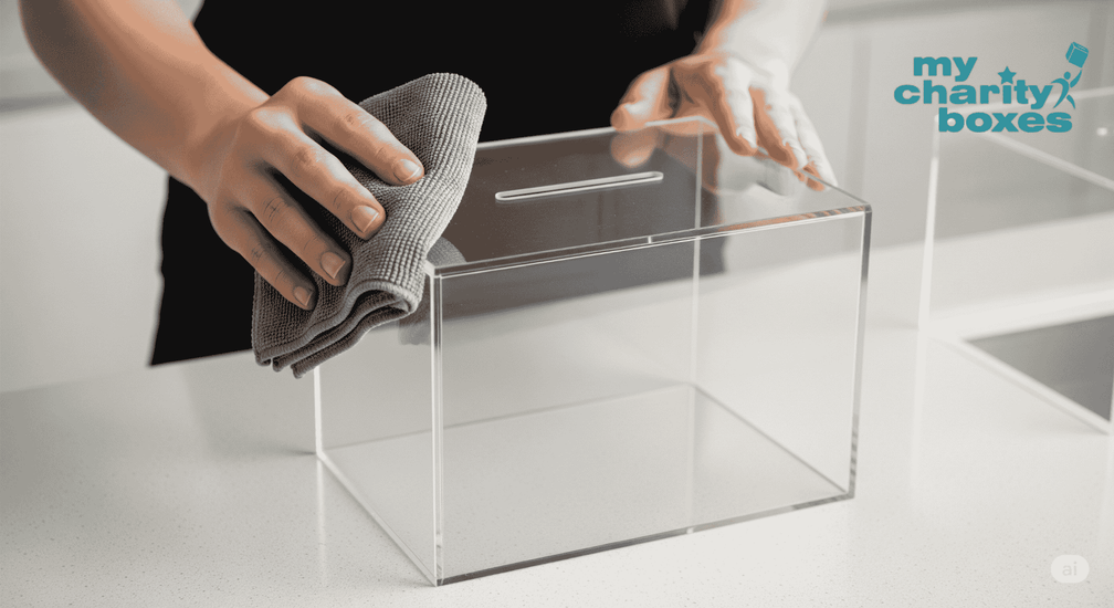How to Clean Acrylic Donation Boxes Without Scratching: Expert Guide