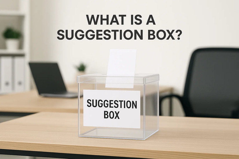 What Is a Suggestion Box? Meaning, Purpose, Types, Features & Benefits