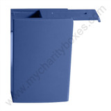 Small Classic Plastic Donation collection Box  great for travelling by car and Windshield-Mountable, (100 pack)