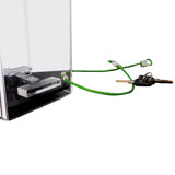 Secure Rope 18" Anti-Theft Cable for Donation Boxes