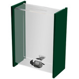 Clear Donation Box w/Sliding Door & Display