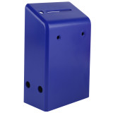 Hard Plastic Pre-drilled back hole wall mounting Donation collection Box  Compact Design, (5 Pack)