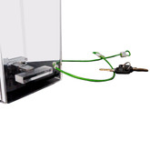 Secure Rope 18" Anti-Theft Cable for Donation Boxes