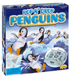 Pop 'n Drop Penguins Classic Game "Pop N Hop" 3-D Board Game With a Slippery Surprise - Ages 3 and Up