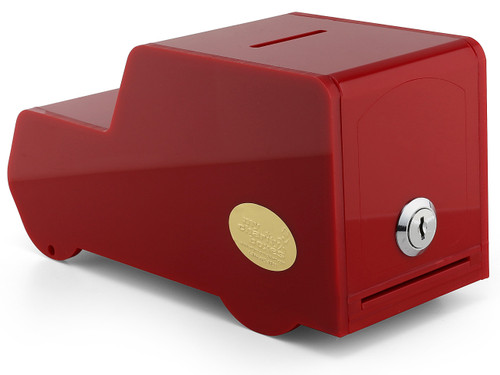 Vehicle Shaped Acrylic Donation Box with Lock 