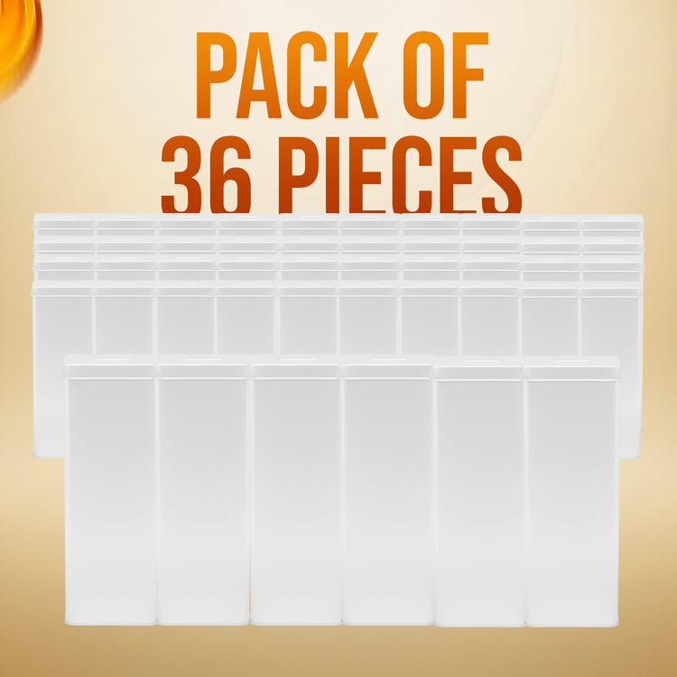 Tall Tin Donation Box with Slotted Lid - Blank Finish, Case of 36