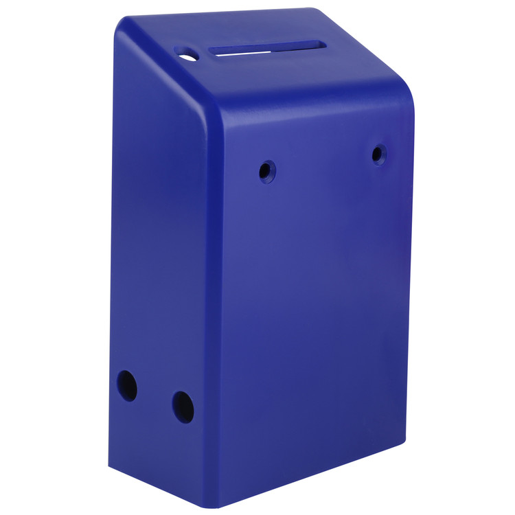 Hard Plastic Pre-drilled back hole wall mounting Donation collection Box  Compact Design, (5 Pack)