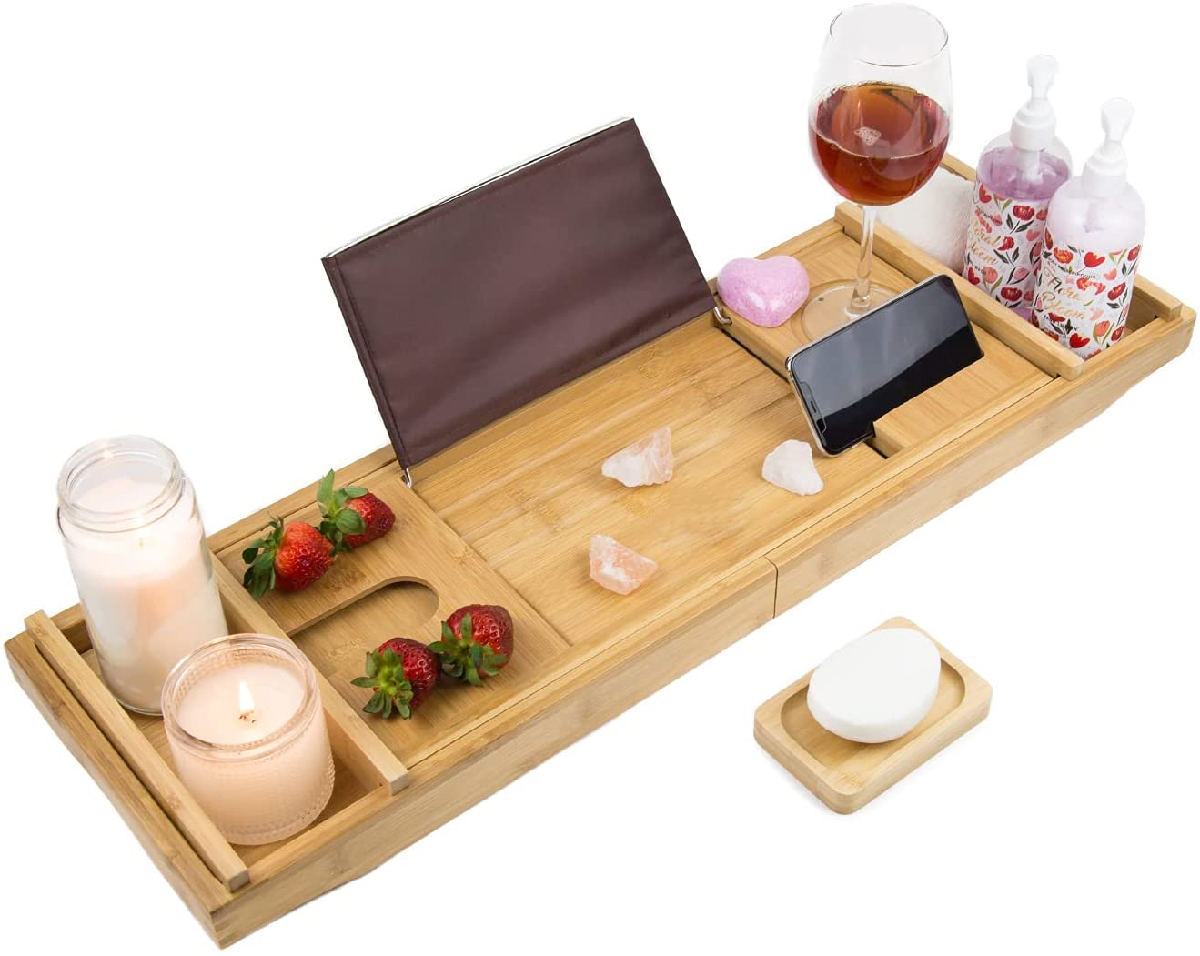 Personalized 2-in-1 Convert Bath Caddy