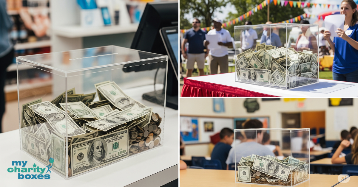 8 Top Places to Use Acrylic Donation Boxes for Maximum Fundraising Impact
