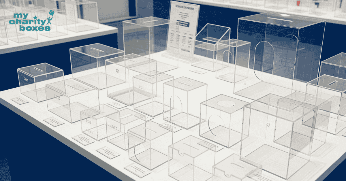 How to Choose the Right Acrylic Donation Box Style and Size for Events