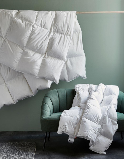 Scandinavian DUCK FULL/QUEEN (US Size) Comforter ALL-SEASON  90x92"
