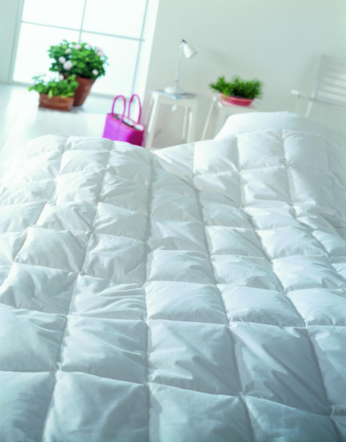 Scandinavian GOOSE US KING Down Comforter SUMMER 108x98" fill power 825