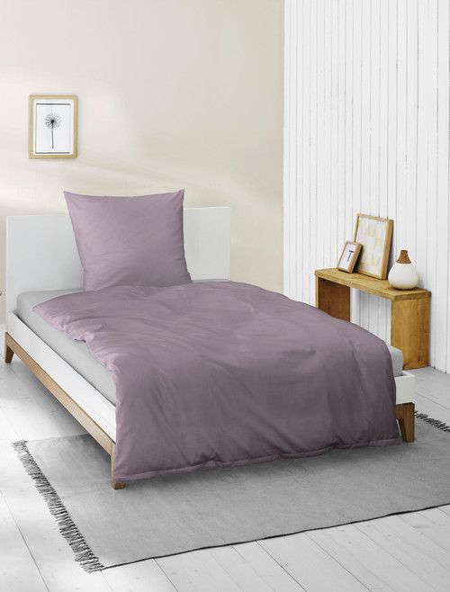 Duvet Cover Set "LONDON" Lavender / Mauve