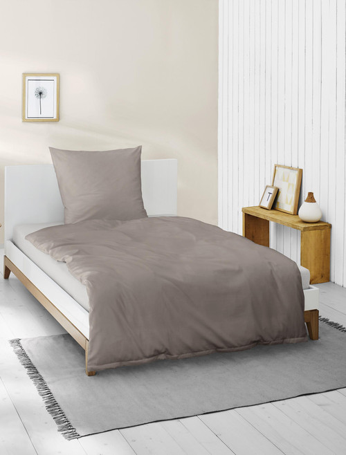 Duvet Cover Set "LONDON" taupe