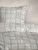 Duvet Cover Set "MODERN GRID" / greige / *NEW*