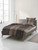 Mocha Plaid Cotton Duvet Cover Set – Chocolate Brown & Charcoal